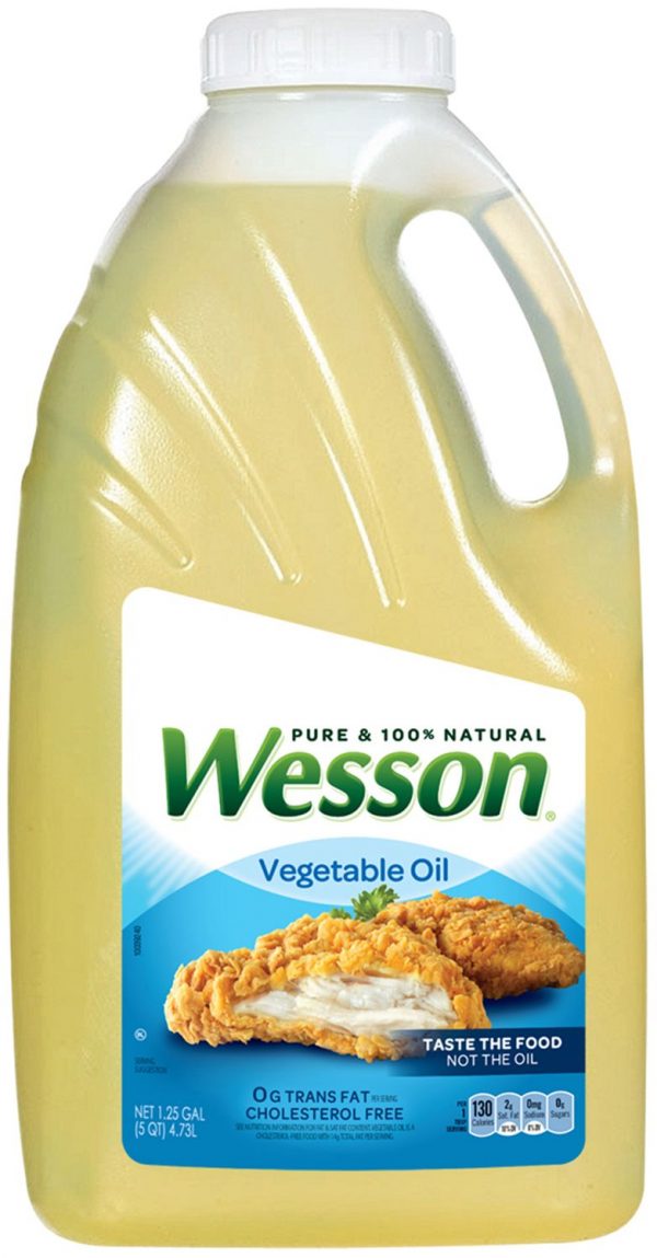 Wesson Pure Vegetable Oil 5 qts.