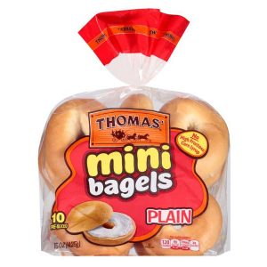 Thomas' Plain Mini Bagels, 10 ct.