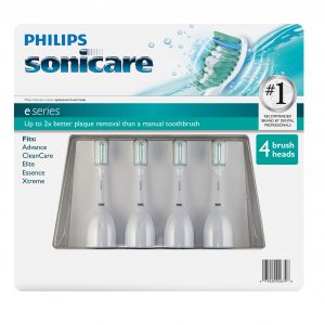 Philips Sonicare e-Series Brush Head, 4 pk.