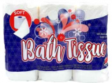 Promo Soft Bath Tissue 220 Sheet 2-Ply - 48 Pack