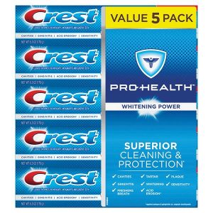 Crest Pro-Health Whitening Power Toothpaste, 5 pk./6.3 oz.