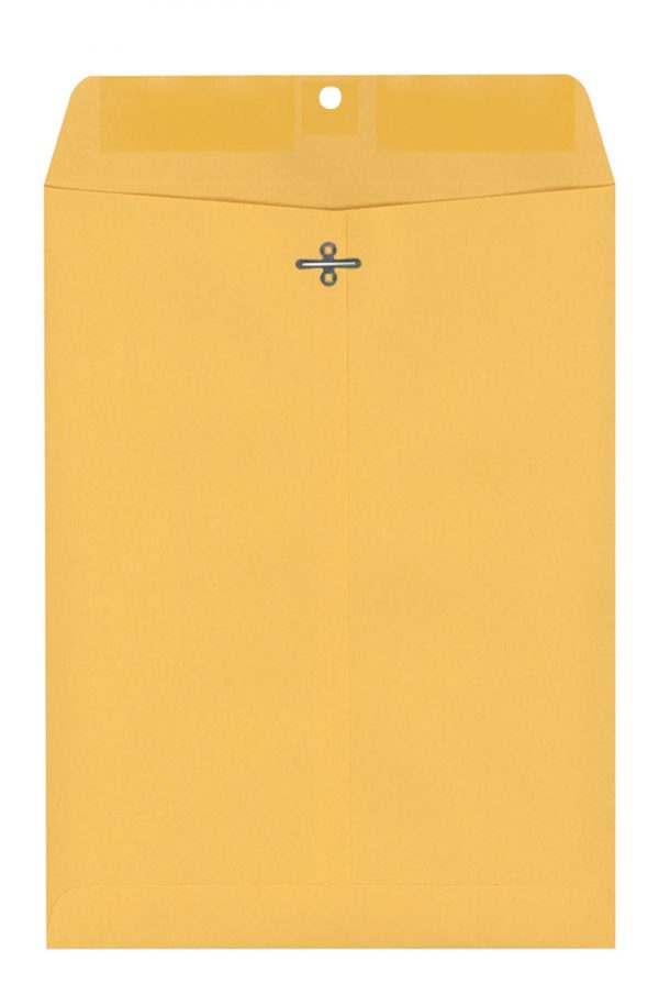 Ampad 9" x 12" Kraft Clasp Envelopes, 100 ct. - Light Brown