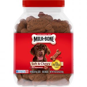 Milk-Bone Soft & Chewy Beef Recipe Dog Snacks, 37 oz.
