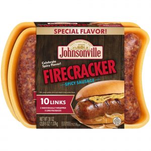 Johnsonville Firecracker Spicy Sausage, 10 ct.