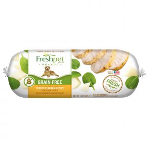 Freshpet Select Grain Free Tender Chicken With Spinach and Potato Recipe Dog Food, 1.5 lbs.