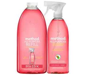 Method All-Purpose Surface Cleaner with Refill, 96 oz.