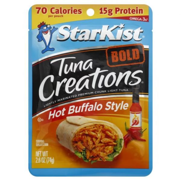 Starkist Tuna Creations Tuna, Hot Buffalo, Bold 2.6 oz Pouch