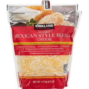Kirkland Signature Mexican blend shredded 2/2.5 lb