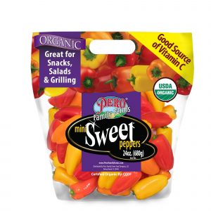 Pero Family Farms Organic Mini Sweet Peppers, 24 oz.