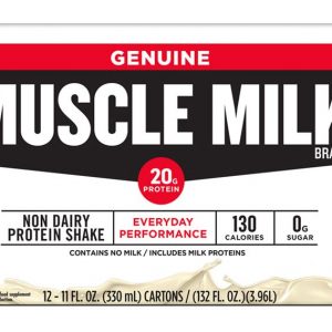 Muscle Milk Vanilla Non-Dairy Protein Shake, 18 pk./11 oz.