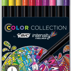 BIC Intensity Fineliner Color Collection Pens, 20 pk.