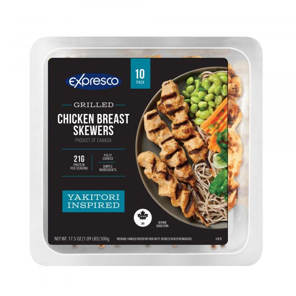 Expresco Yakitori Chicken Skewers, 17.5oz.