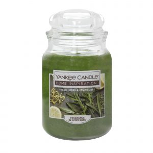 Yankee Candle Jar Candle, 19 oz. - Fresh Herbs & Lemon Zest