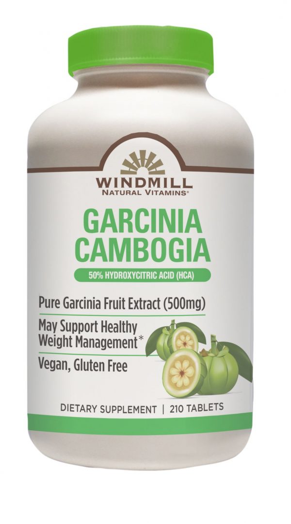 Windmill Natural Vitamins Garcinia Cambogia Dietary Supplement Tablets, 210 ct.