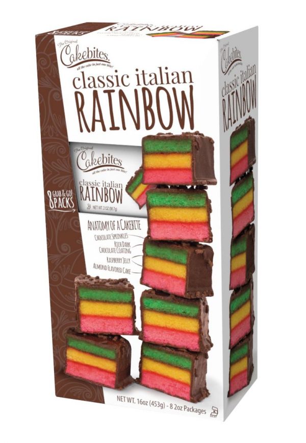 Cakebites Classic Italian Rainbow, 8 ct.