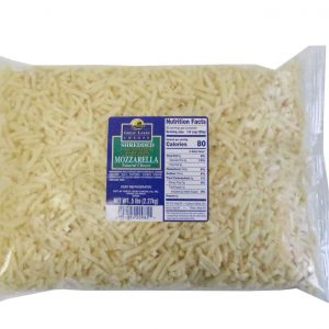 Great Lakes Cheese Shredded Mozzarella, 5 lbs.