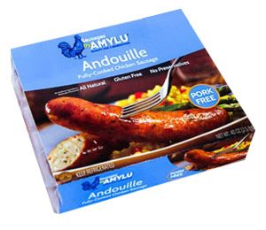 Amylu Chicken Andouille Sausage 1.25 LB - 2 Pack