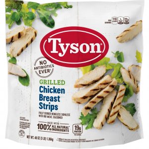 Tyson Grilled Chicken Strips, 3 lbs.