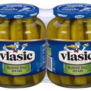 Vlasic Kosher Dill Spear Pickles, 2 pk./32 oz.