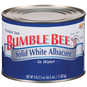 Bumble Bee Solid White Albacore Tuna in Water, 66.5 oz.