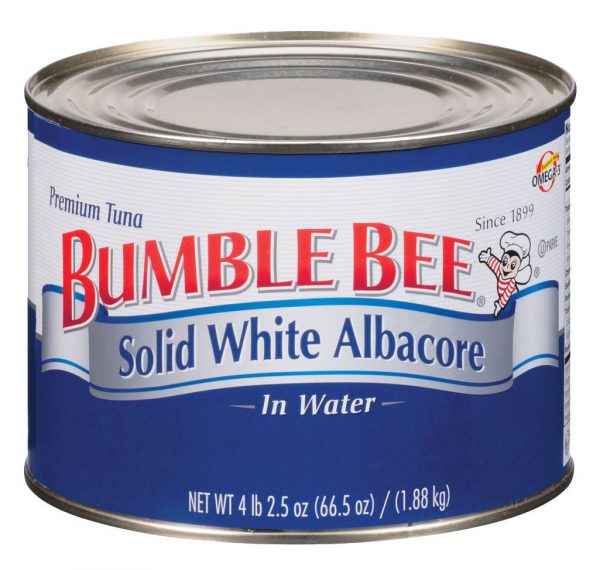 Bumble Bee Solid White Albacore Tuna in Water, 66.5 oz.