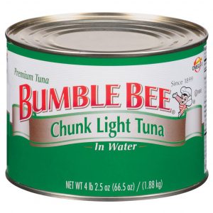 Bumble Bee Chunk Light Tuna in Water, 66.5 oz.