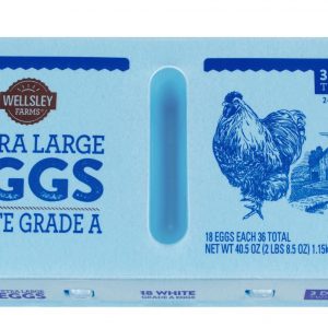 Wellsley Farms Extra Large White Eggs, 2 pk./18 ct.