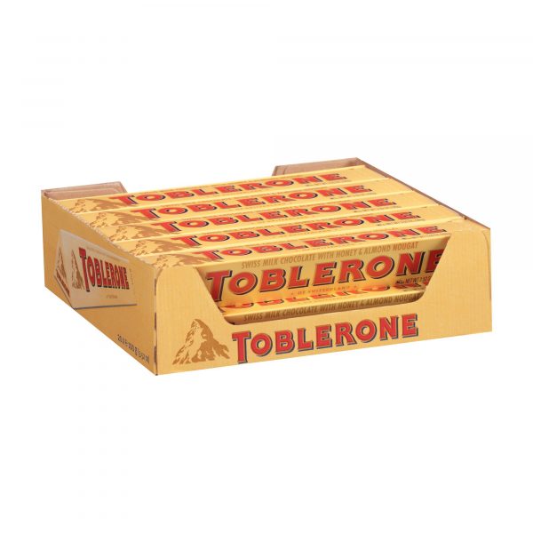 Toblerone Milk Chocolate Bars, 20 pk./3.5 oz.