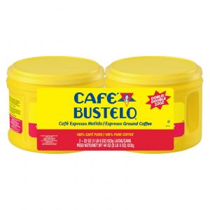 Cafe Bustelo Espresso Dark Roast Ground Coffee, 2 pk./22 oz.