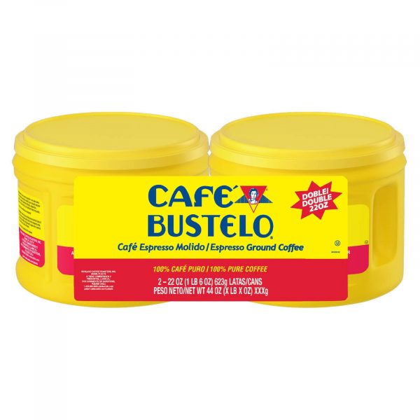 Cafe Bustelo Espresso Dark Roast Ground Coffee, 2 pk./22 oz.