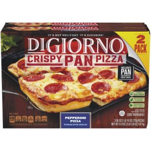 DiGiorno Crispy Pepperoni Pan Pizza, 2 ct.