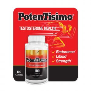 PotenTisimo Testosterone Health Capsules, 100 ct.