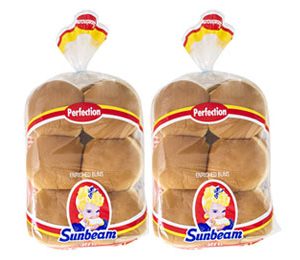 Sunbeam Hamburger Buns - 24Pack