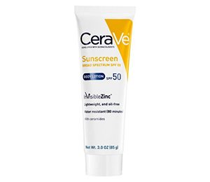 CeraVe Sunscreen Body Lotion with SPF 50 - 3 oz