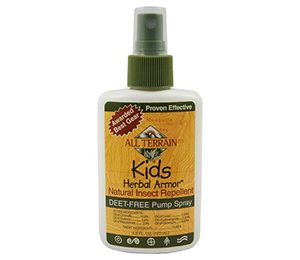 Kids Herbal Armor DEET Free 4oz Pump Spray