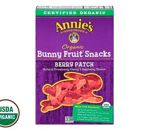 Annie's Homegrown Organic Bunny Berry Patch Fruit Snacks 5 ct