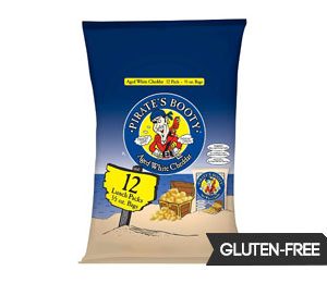 Pirate's Booty Aged White Cheddar Puffs Cheese Snacks 12 Bags