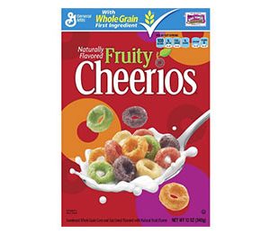 Cheerios Fruity Cereal 12 oz