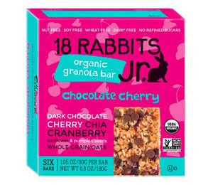 6.3 Ounce 18 Rabbits Cherry Granola Bars