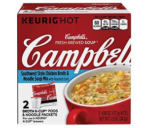 Campbell's K Cups 2pk Southwest Chicken Noodle