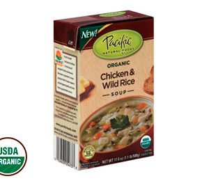 Pacific Organic Chicken & Wild Rice Soup 17.6 oz