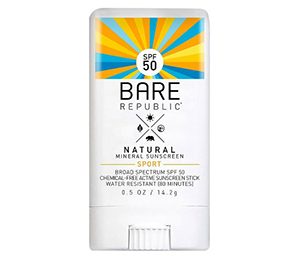 Bare Republic Natural Mineral Sunscreen Sport SPF 50 - 0.5 Oz