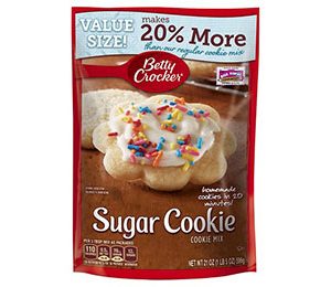 Betty Crocker Sugar Cookie Mix 20% More 21oz