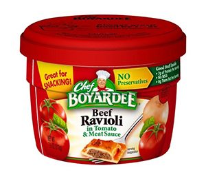Chef Boyardee Beef Ravioli Cup 7.5 oz
