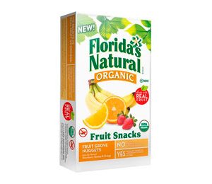 Florida's Natural Au'some Organic Nuggets Fruit Grove Flavored Snacks 10 ct