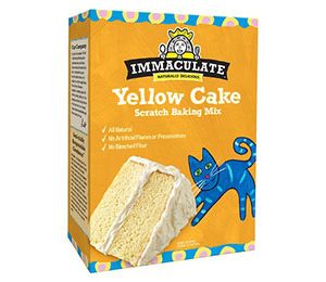 Immaculate Yellow Cake Mix 15oz