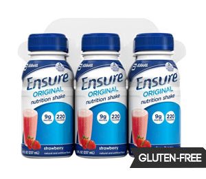 Ensure Strawberry Nutrition Shake - 6 pack (8oz each)