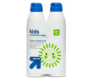 Kids Sunscreen - SPF 50 - Twinpack - 6 oz - 2 pk - up & up