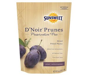 Sunsweet D'Noir Prunes Dried Pitted Plums 9 oz