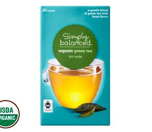 Simply Balanced Organic Green Tea 20ct